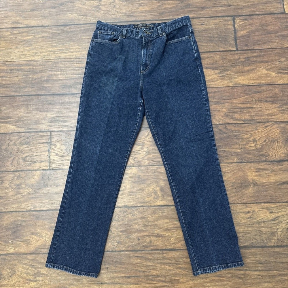Ralph Lauren Jeans Co Premium Classic Straight Jeans Women's 12 Denim Mid Rise